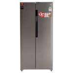 Ramtons ( RF/319 ) No Frost Invertor 2 Door Silver Side by side refrigerator