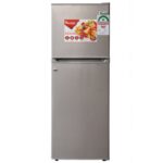 Ramtons RF-173- 128Lt 2 Door Direct Cool Fridge Silver