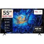 TCL 55 Inch QLED 4K Google TV 55T6D