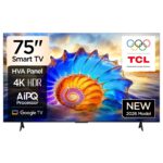 TCL 75 Inch 4K HDR Google TV 75V6D