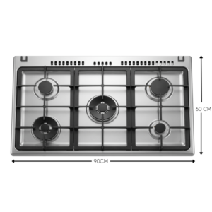 Ramtons 5GAS 90X60 COOKER - RC/399